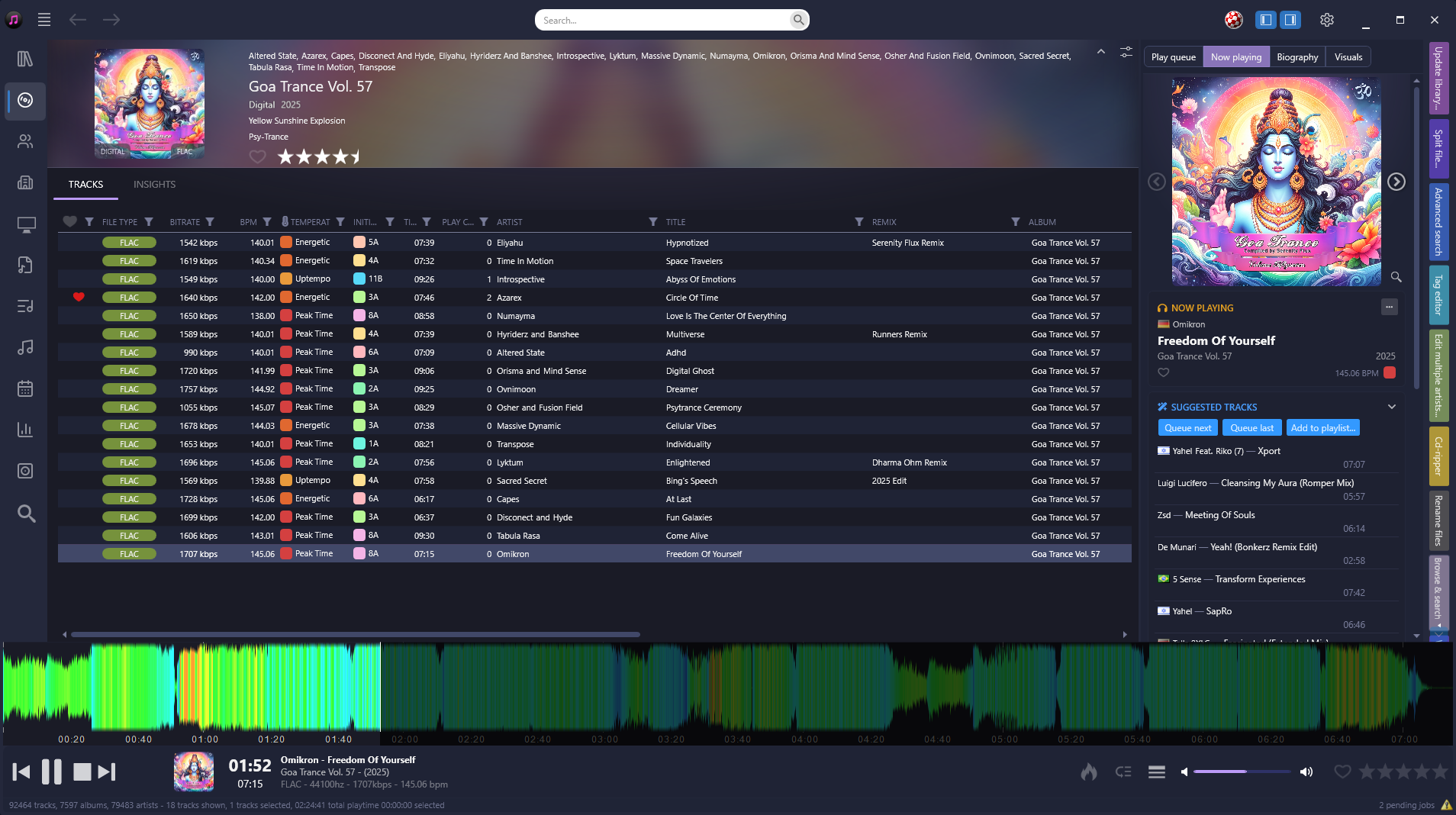 Helium Advanced Audio Analysis — BPM, Key & Temperature