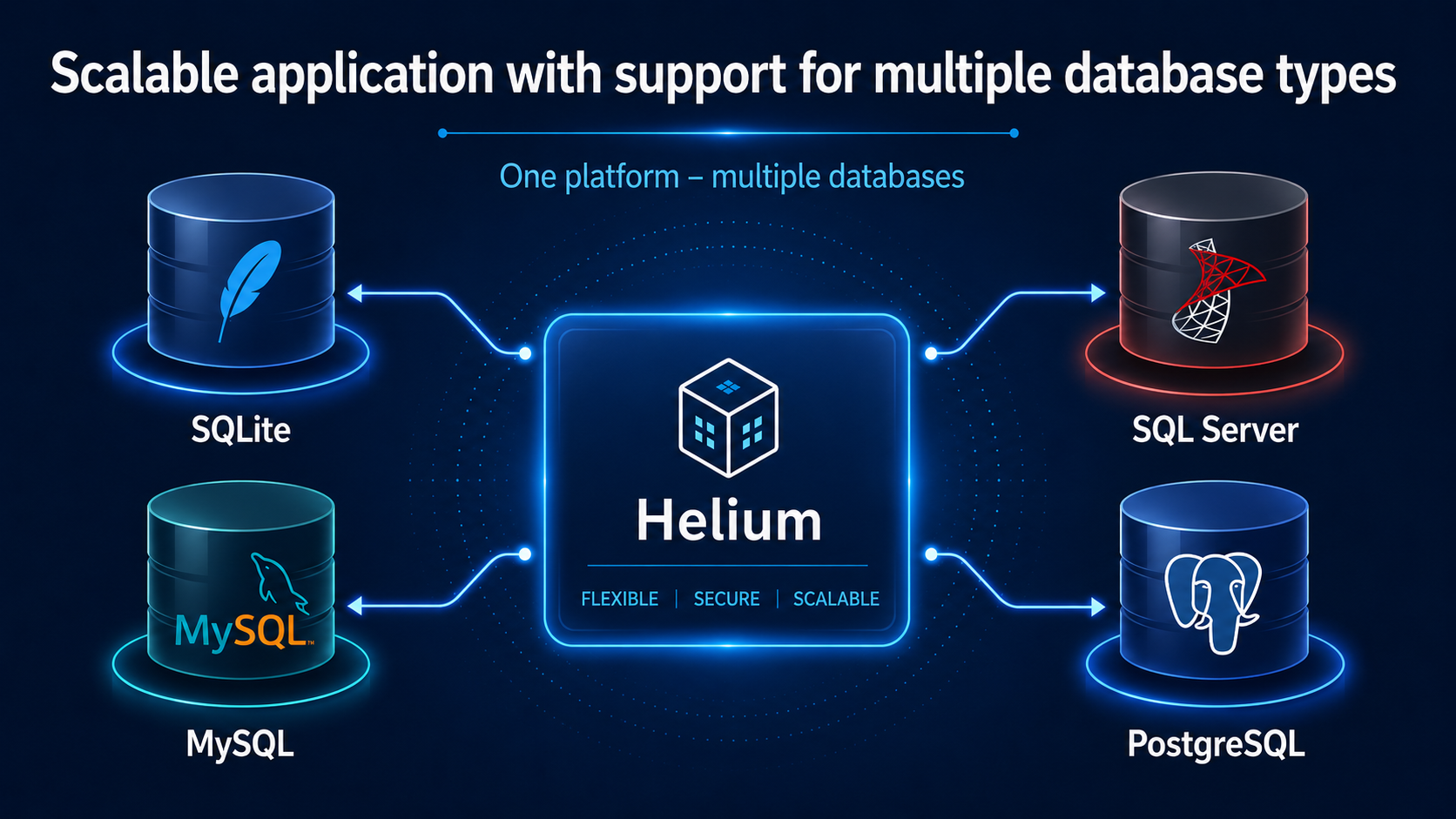 Support for multiple databases for scalability